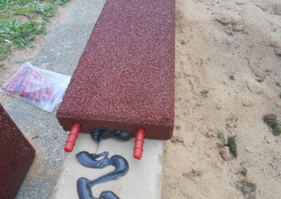 Spielplatz Gemeinde haßloch Randabdeckung